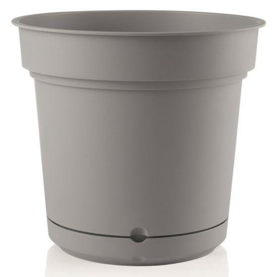 Vaso rotondo in resina Easy 100 cm. Bianco | Leroy Merlin Vaso rotondo in resina Easy 100 cm. Bianco | Leroy Merlin