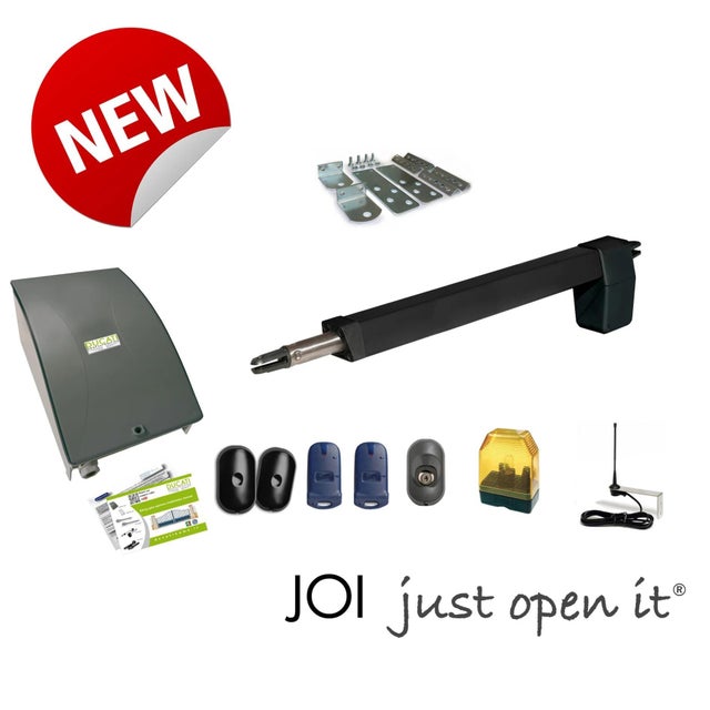 Kit Motorisation Portail Automatisme Ducati Home Automation HC812-400 PRO MONO - Pour portail à 1 vantail battant maxi 3,5 m 350 kg