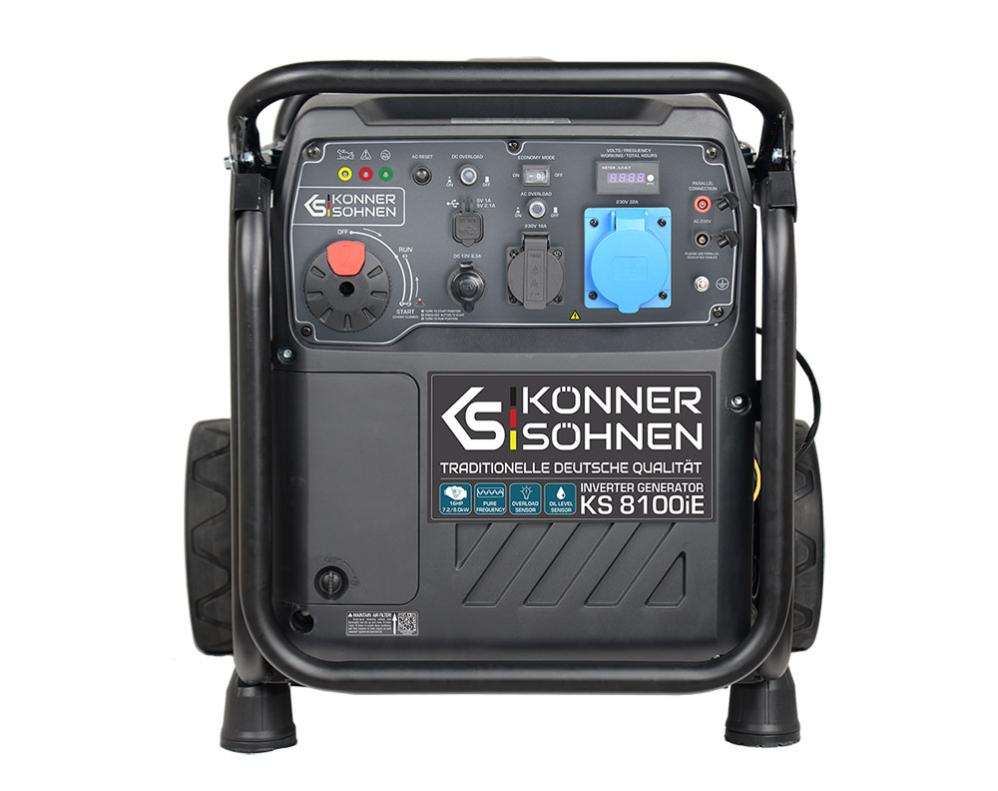 Konner & Sohnen Groupe électrogène 8000W Essence 230V Inverter KS8100iE ATSR - 2