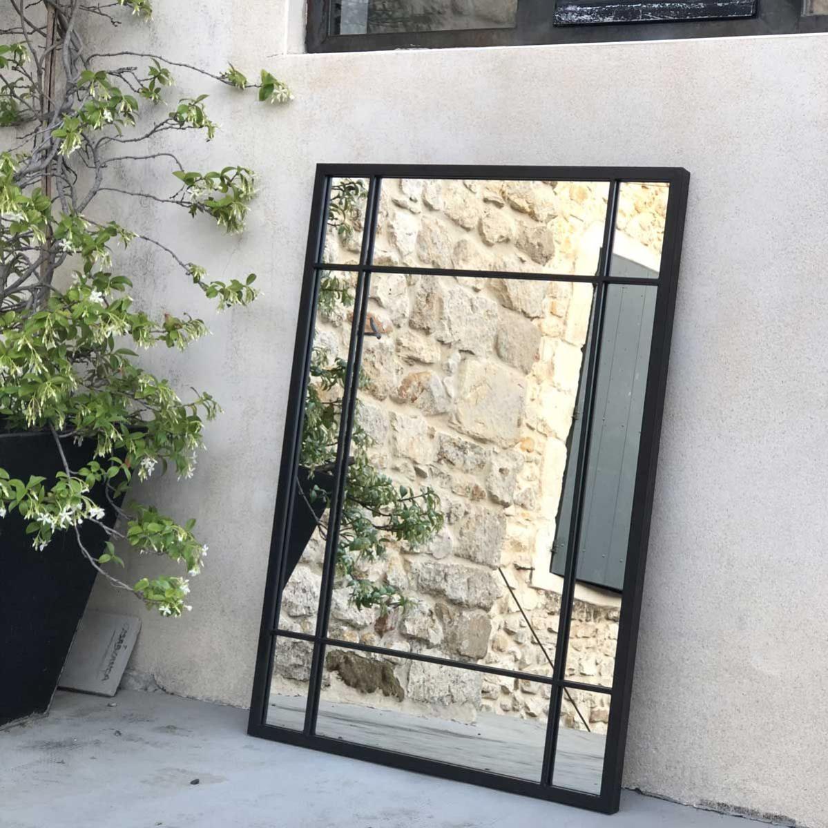 Espejo de metal 67x 97 cm Leroy Merlin