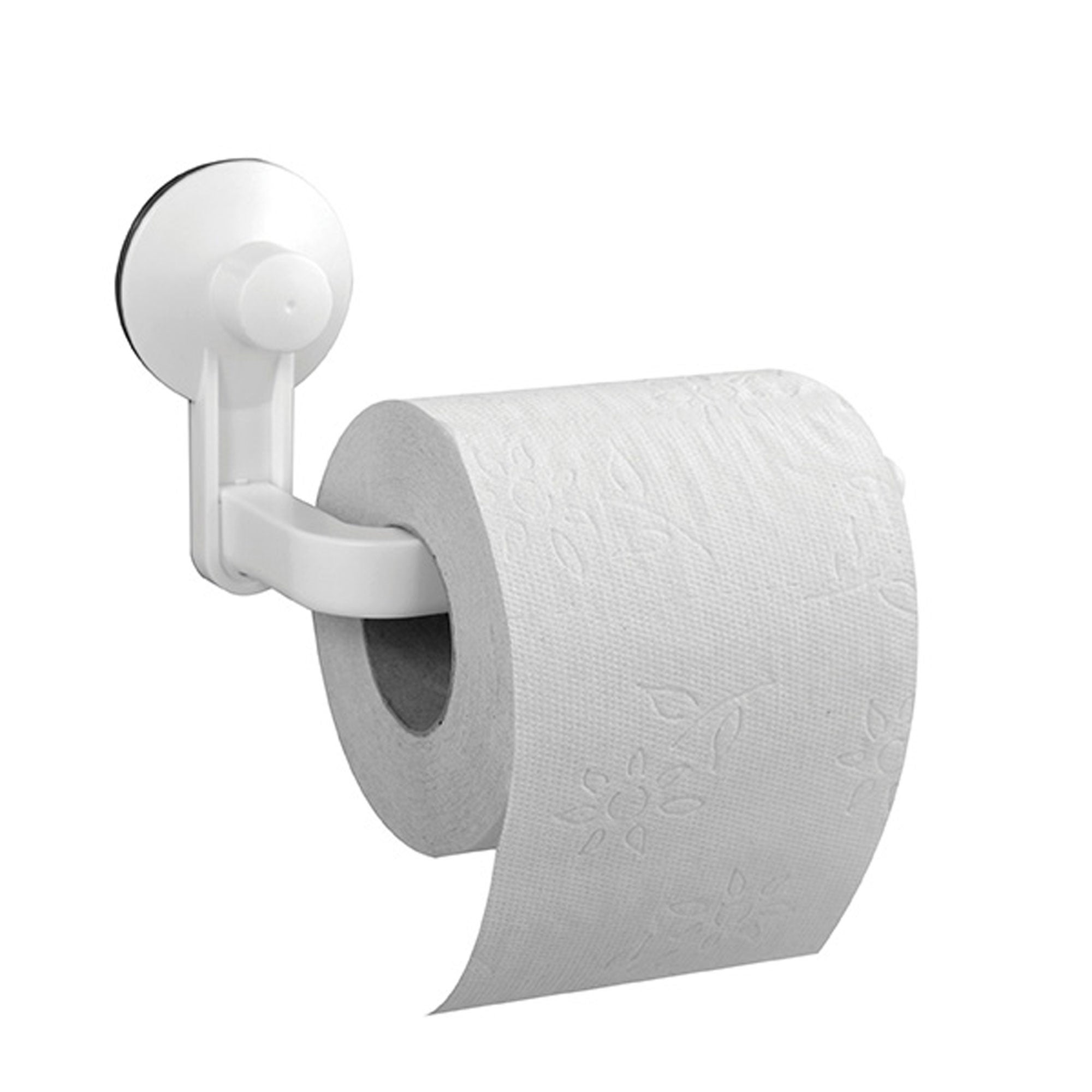 1 Porte Rouleau Papier Toilette À Fixation Ventouse Sans Perçage