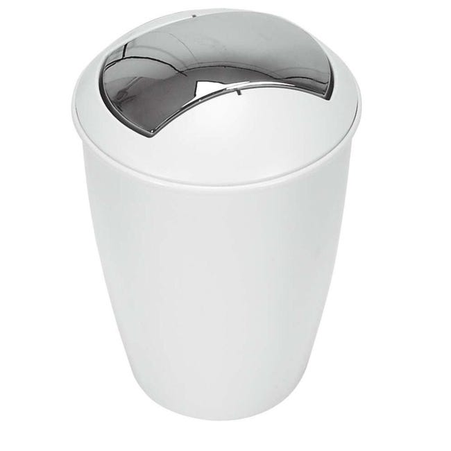 Pattumiera DELINIA a pedale bianco 28 L | Leroy Merlin Pattumiera DELINIA a pedale bianco 28 L | Leroy Merlin