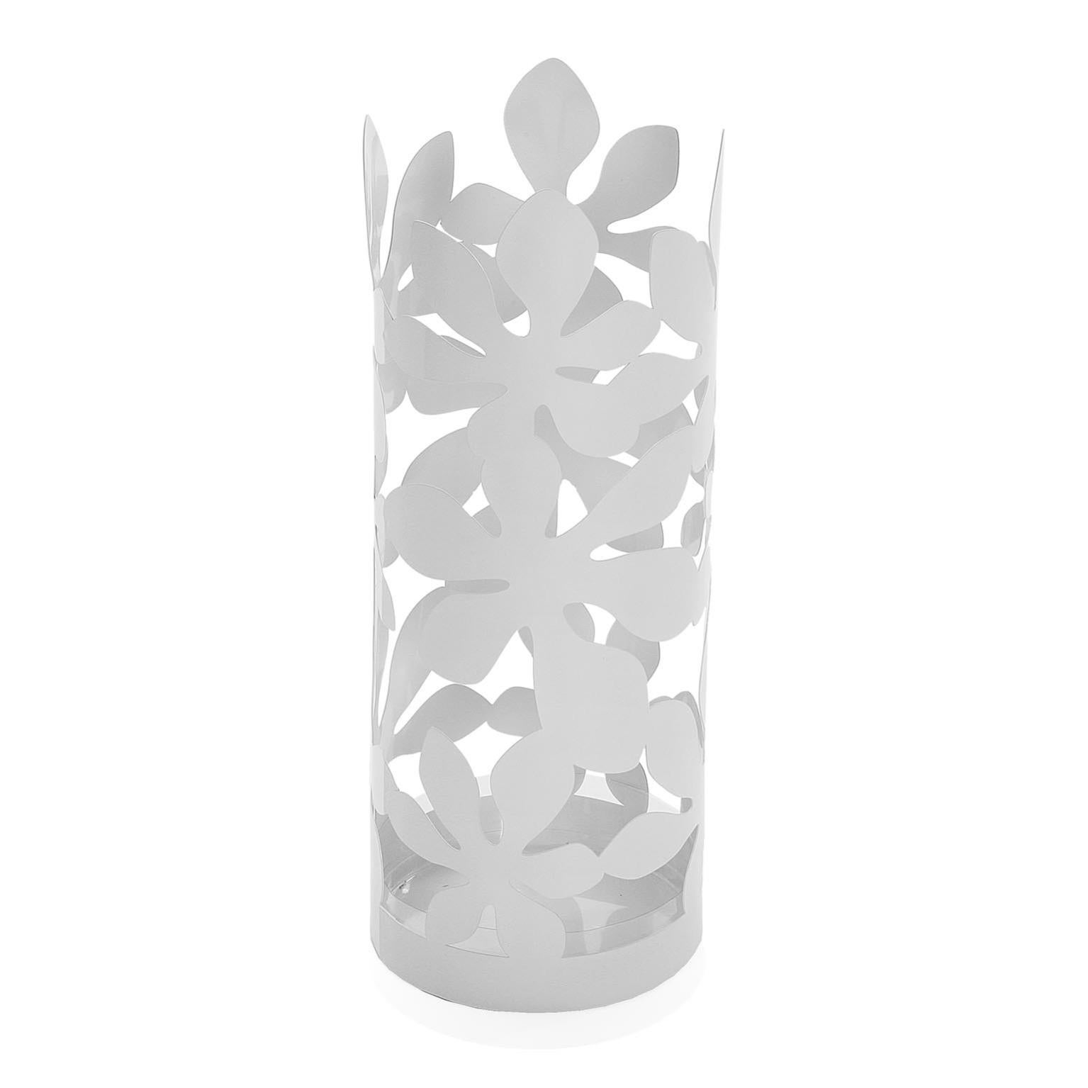 Portaombrelli Moderno In Polipelle Marrone - Per Ingresso, Corridoio O Giardino, 53x28x16cm