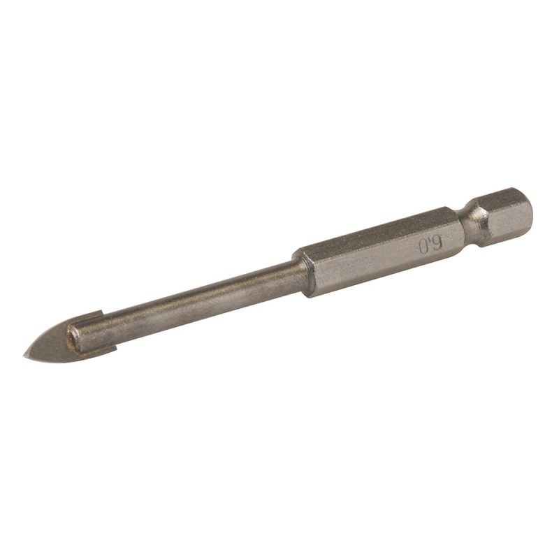 Foret pour carrelage et verre 6 mm Leroy Merlin