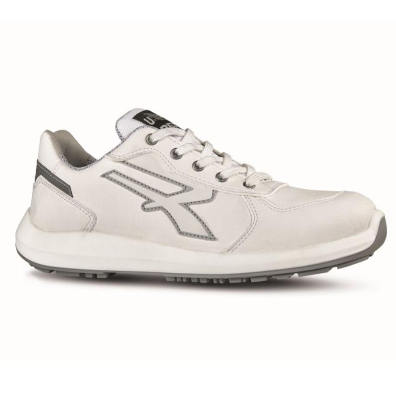 Scarpe Antinfortunistiche U-Power Basses - S1P SRC, Puntale Alluminio, Grigio/Verde Taglia 43 - Foto 3