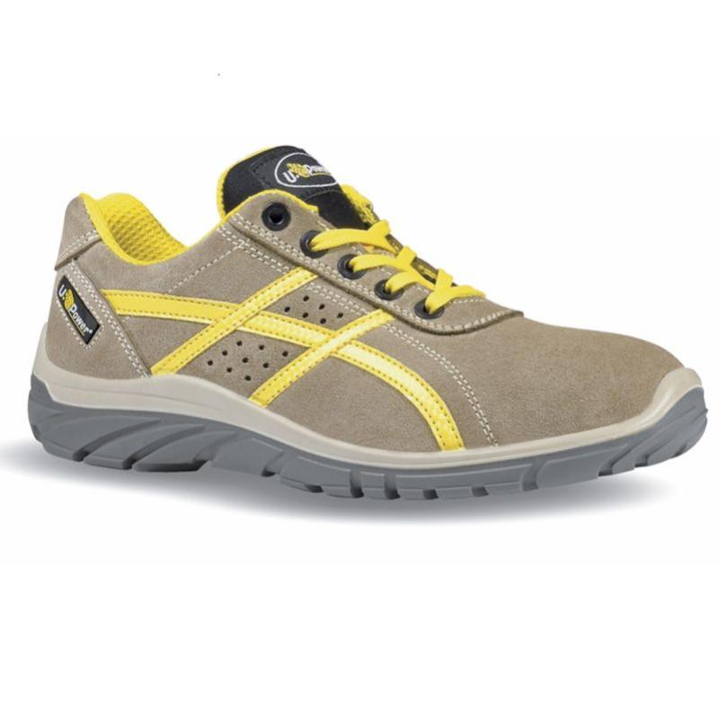 U-Power | Scarpe Antinfortunistiche, Modello Soft O2 FO SR, Puntale in Fibra, Suola PU/PU Antiscivolo