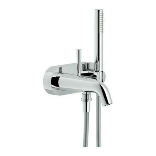 Miscelatore Vasca Esterno Nobili BS101110CR Con Duplex - Ottone Cromato, Cartuccia Ceramica, Serie Blues