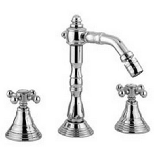 Batteria Bidet Paini Liberty CR306 - Con Scarico Automatico 1"1/4, Per Ricambio E Manutenzione