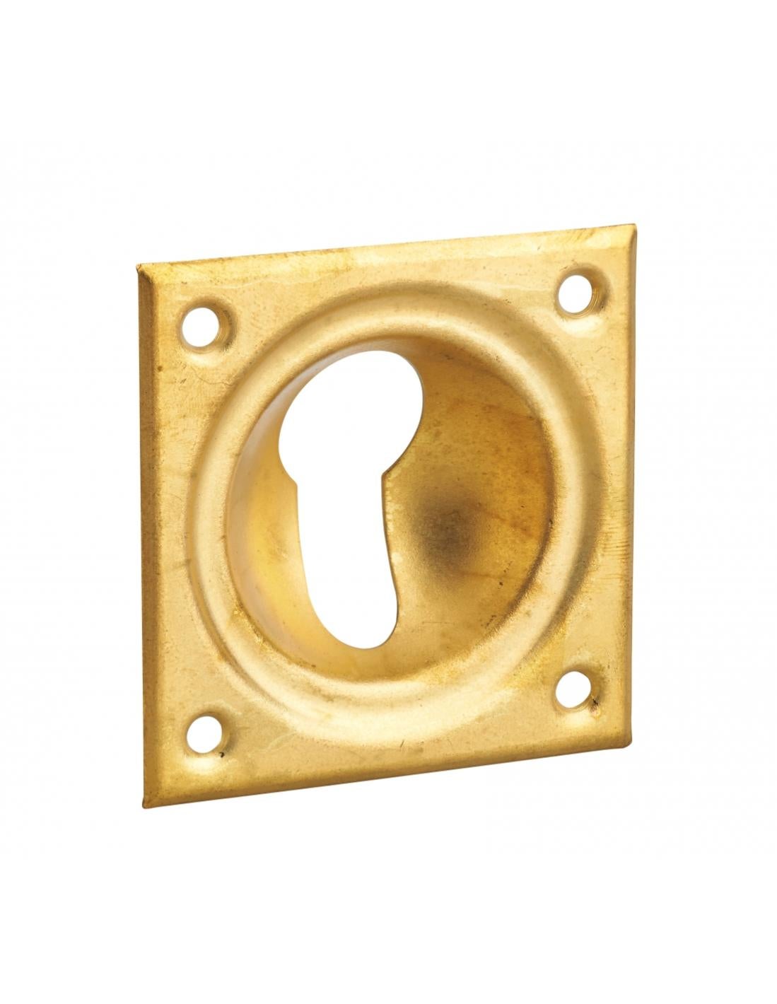 Thirard Borchia Rosetta In Ottone Per Cilindro Europeo - Finitura Per Serrature A Profilo Yale - Foto 5