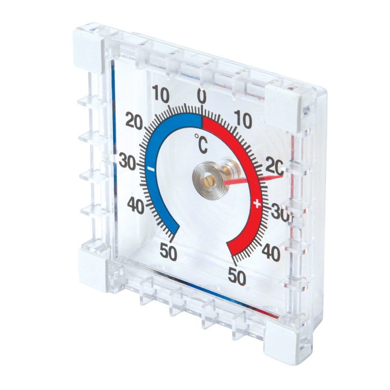 Silverline Termometro adesivo interno/esterno Tra -50° e + 50°C