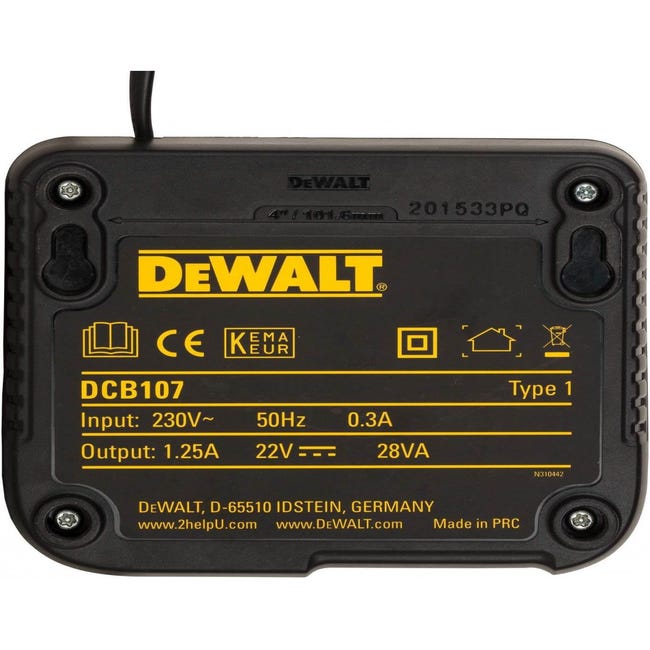 Cargador Dewalt DCB115-QW 18V » Pro Ferretería