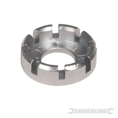 Chiave per raggi in acciaio per biciclette calibro 10 - 15 Silverline Chiave per raggi in acciaio per biciclette calibro 10 - 15 Silverline