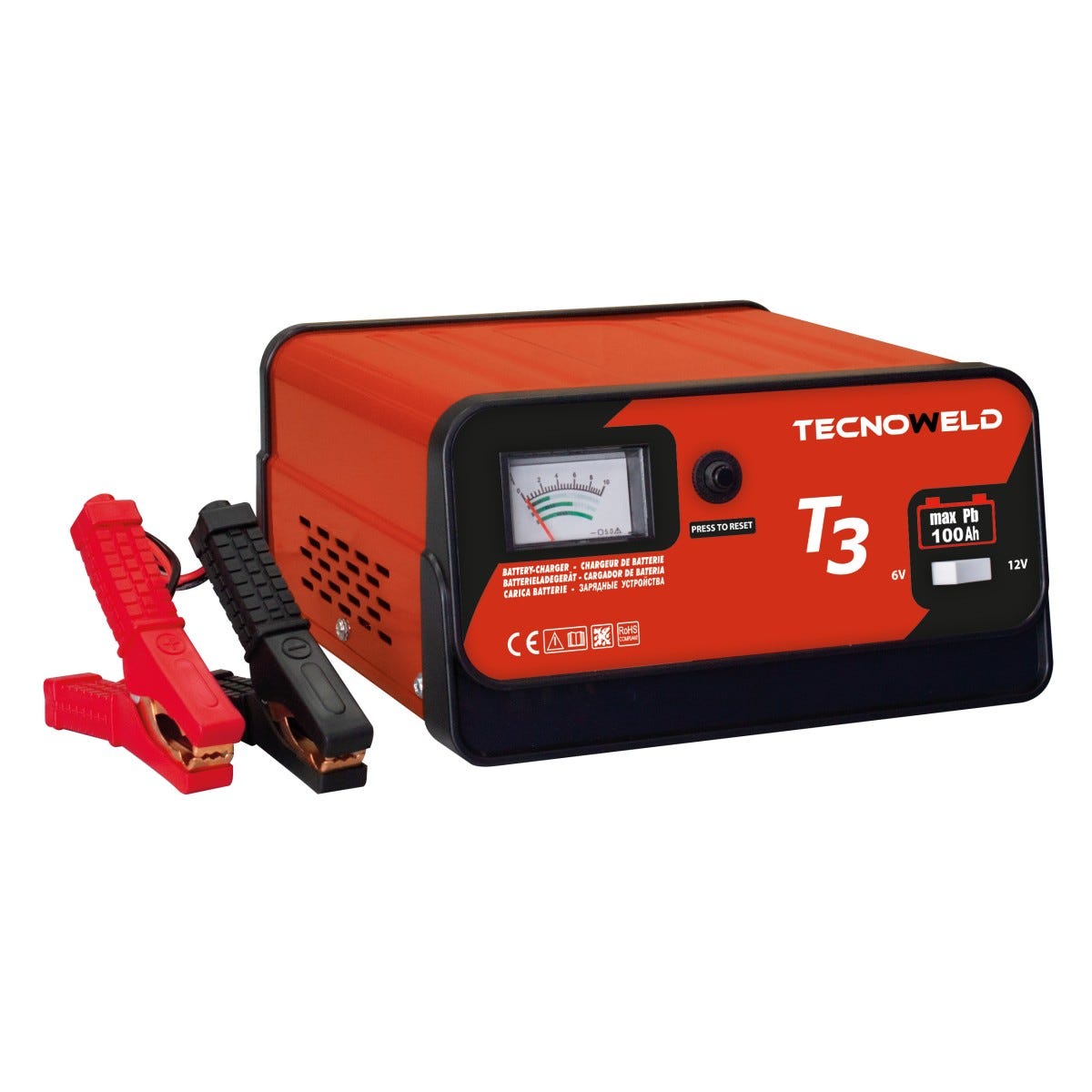 TROTEC Chargeur de batterie PBCS 2A charge de batterie voiture