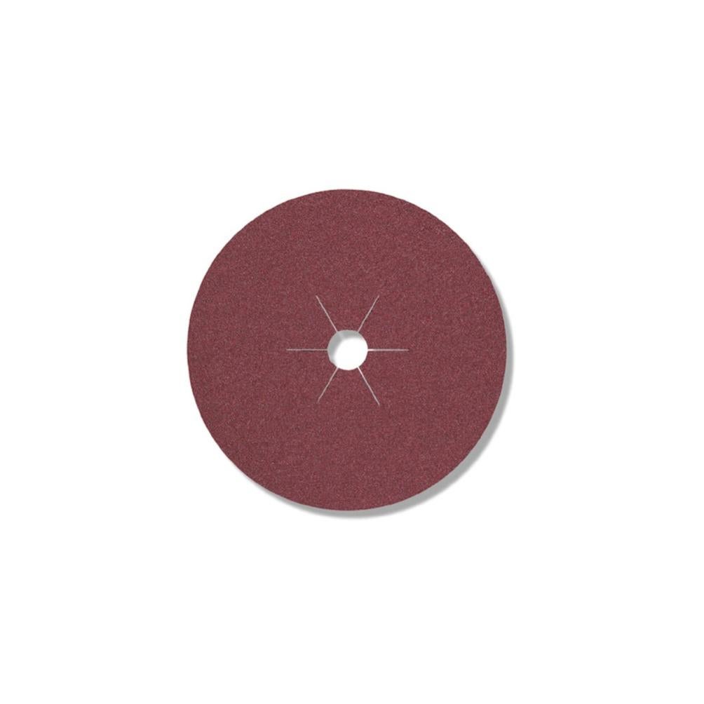 Lot De 10 Disques Abrasifs Fibres Corindon – 125 X 22 Mm – Choix De Grain – Rosver 19032-125-40