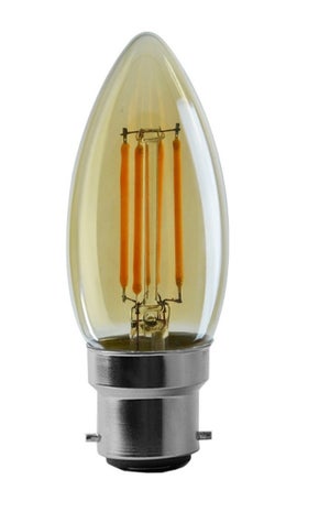 Flamme Géante Dépolie LED B22 450lm 2700K - Galerie du Luminaire