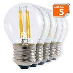 Achetez Ampoule à Filament Dimmable 4W E27 G45 - Lumière d'ambiance Achetez  plus et payez moins UNITÉS Température Ambre
