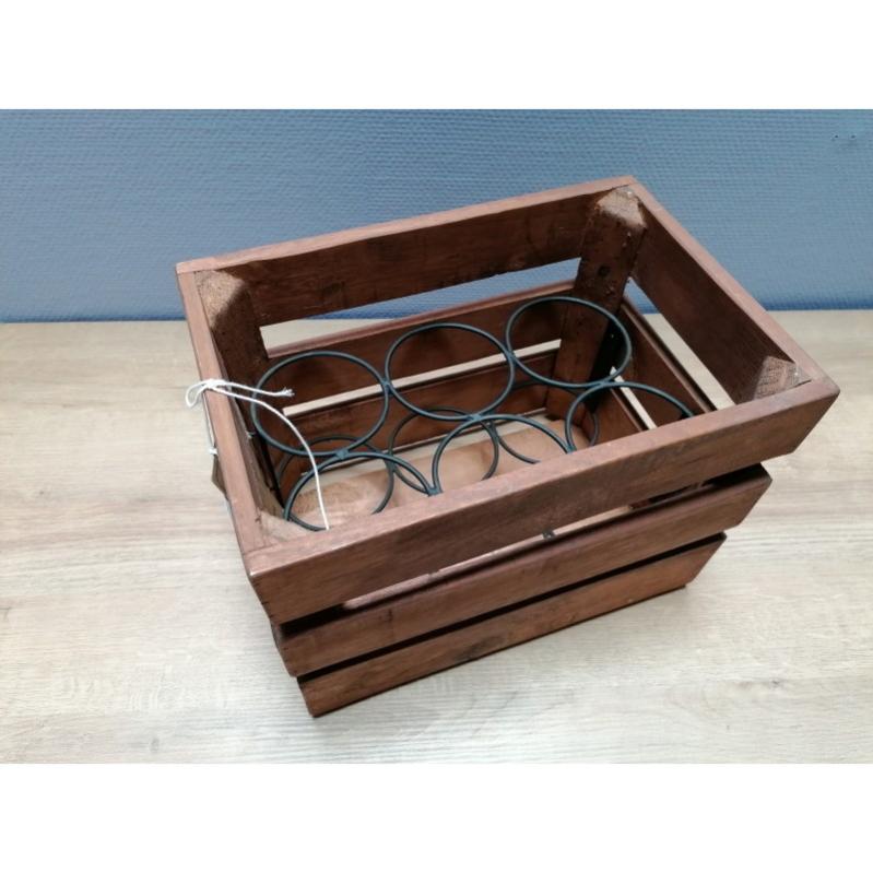 Casier Bois 6 Bouteilles Bacchus Leroy Merlin