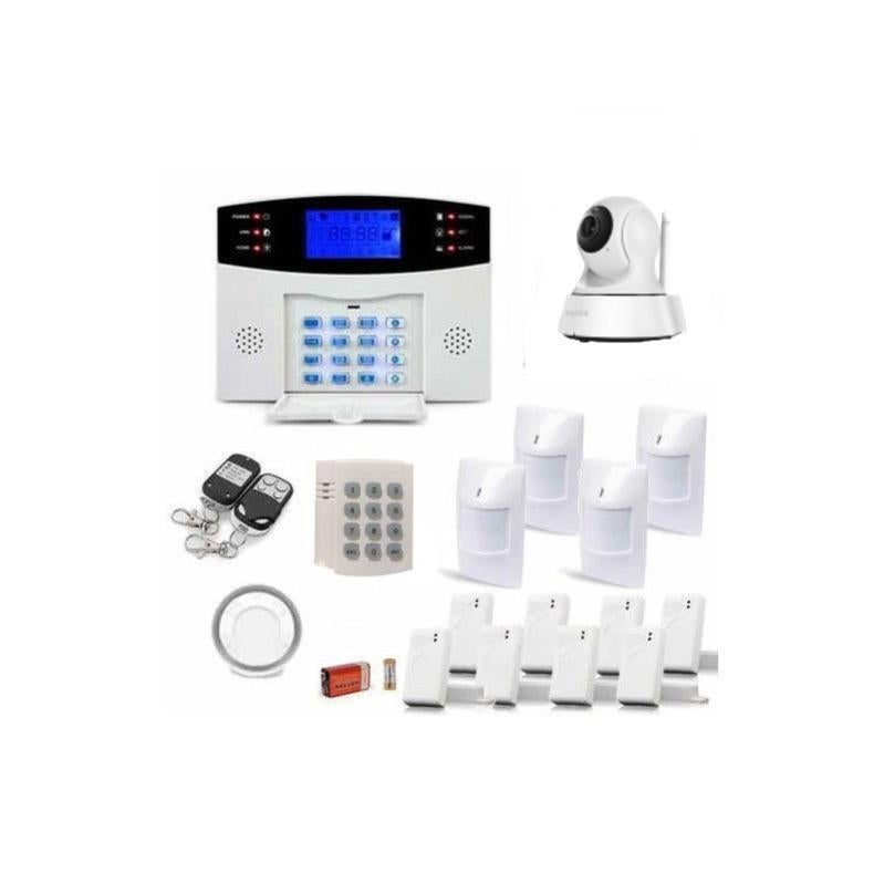 Alarme Maison Sans Fil Gsm Et Camera Ip Wifi Leroy Merlin