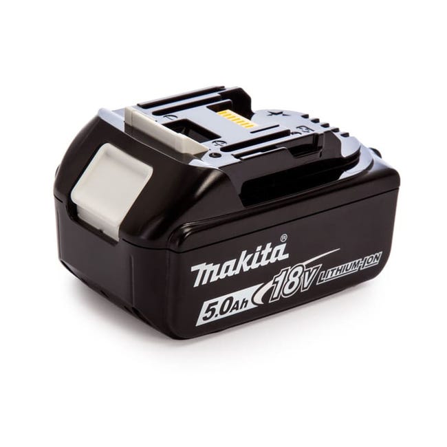 Makita BL1850 B Batterie Li-ion 18 Volt 5Ah avec indicateur de charge, Batterie  Makita 197280-8, BL1830, 18,0 Volt, Makita, Batteries pour outils  électriques, Batteries