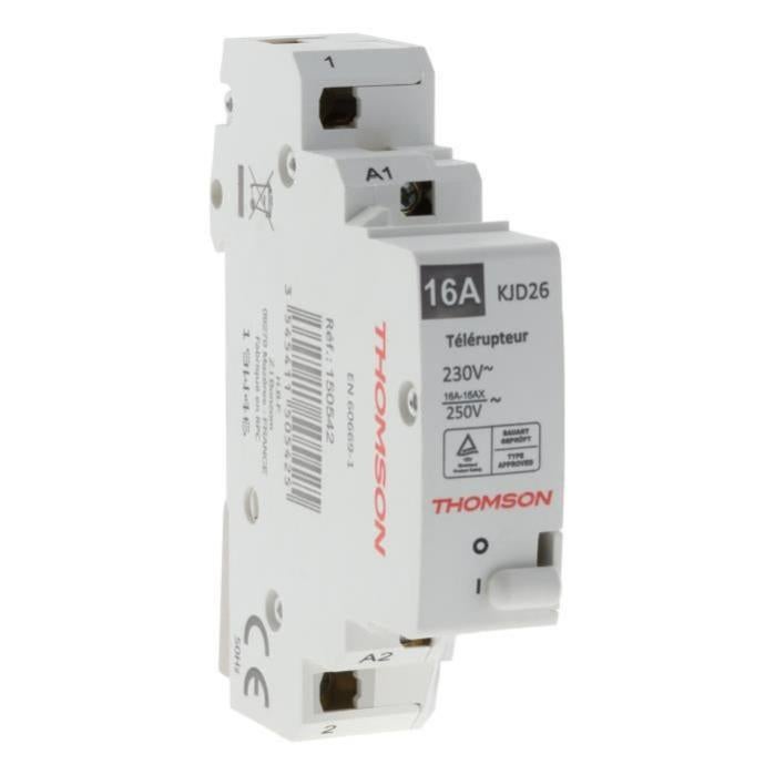 Interruttore Magnetotermico 16A PH+N A Vite Con Potere Di Taglio 4.5KA - Thomson Per Quadri Elettrici