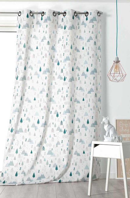 Rideau Enfant Esprit Nordique Vert 140 X 260 Cm Polyester Leroy Merlin Rideau Enfant Esprit Nordique Vert 140 X 260 Cm Polyester Leroy Merlin