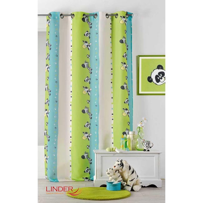 Rideau Pour Enfant A Imprimes Zebre Multicolore 130 X 260 Cm Coton Leroy Merlin Rideau Pour Enfant A Imprimes Zebre Multicolore 130 X 260 Cm Coton Leroy Merlin