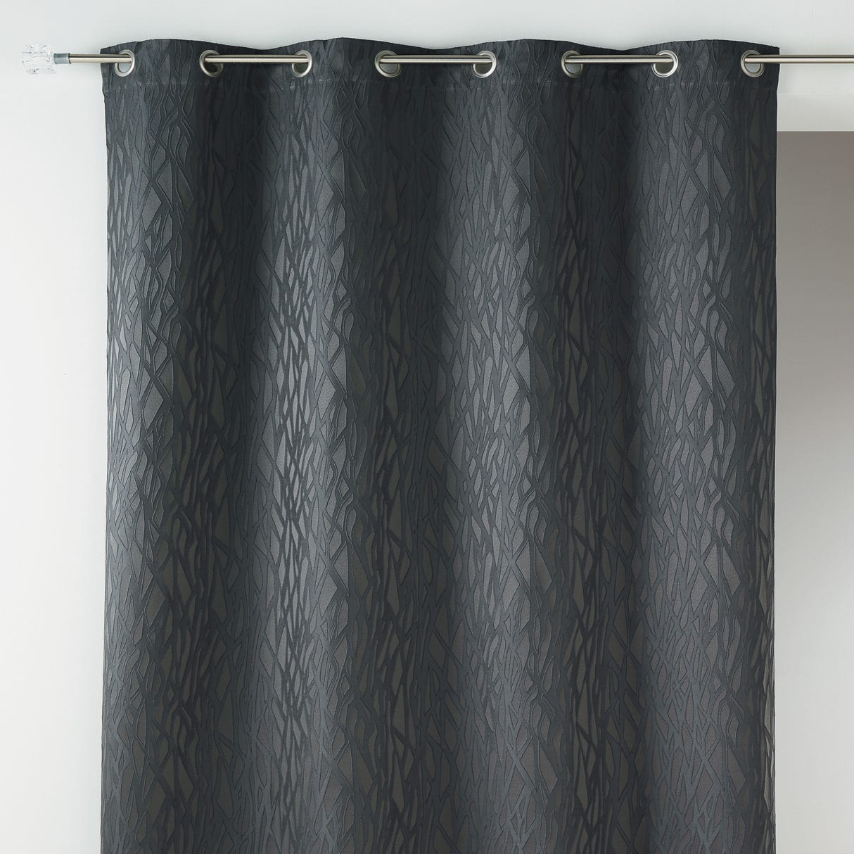 Barra cortina cuero extensible 120-210 cms