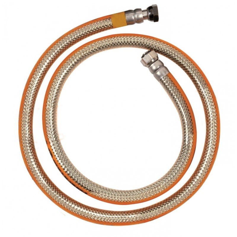 Tuyau gaz butane propane - D: 6 mm - 1.5 m + 2 colliers - Cdiscount  Bricolage