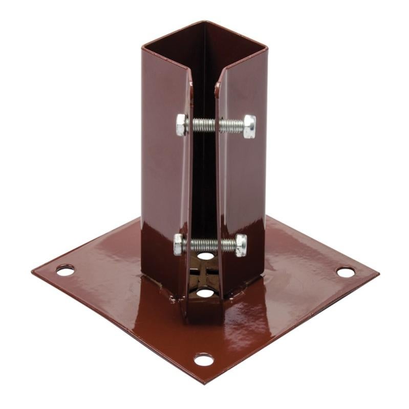 Support de poteau à fixer 50 x 50 mm Leroy Merlin