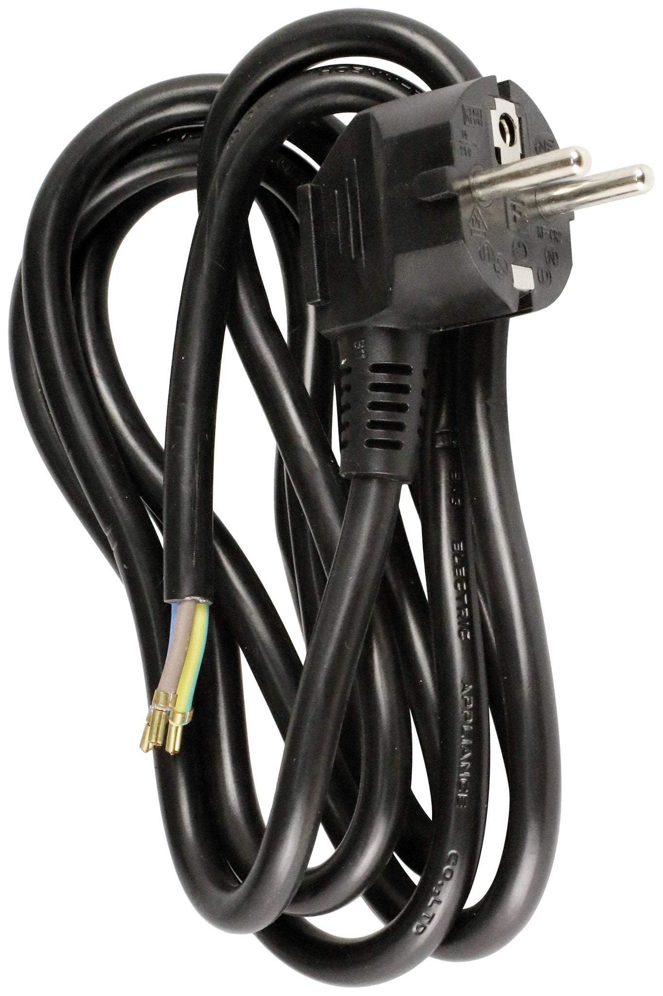 Câble d'alimentation électrique noir Seb/Moulinex avec terre