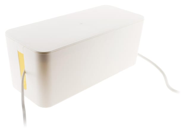 pics Boite Cache Cable boite de rangement pour multiprises blanche