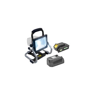 BERGHT Projecteur de Chantier à LED sans Fil, Lampe de Travail Rechargeable  Portable, Spot LED de Chantier avec Batterie, 50W 4000LM Mode SOS