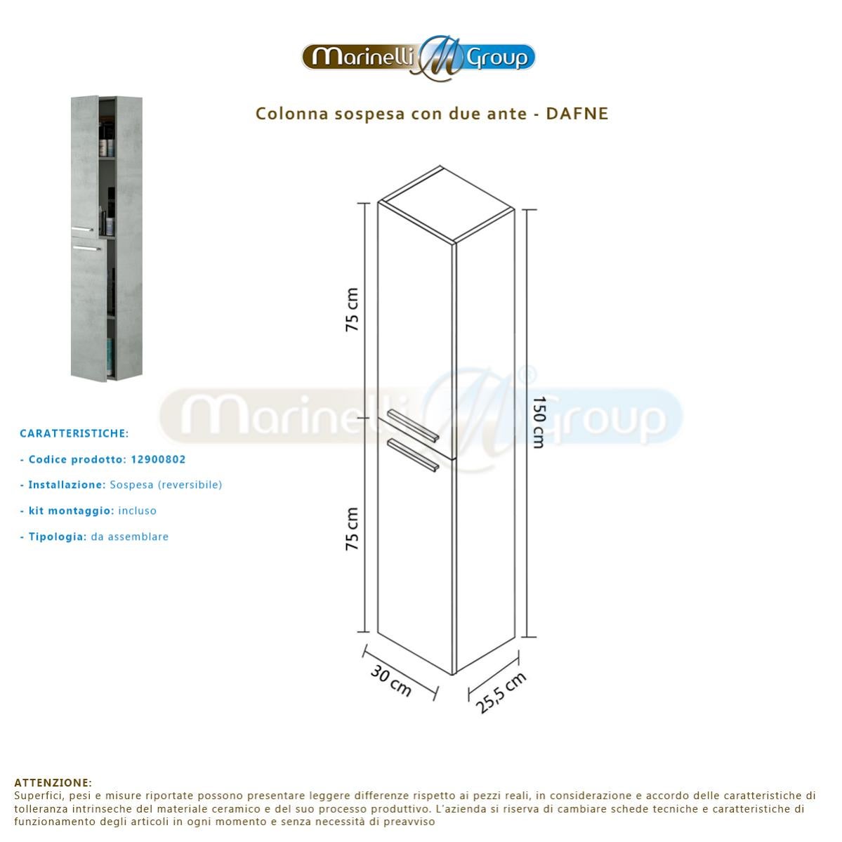 Colonna Con Due Ante Dafne - 305460l - 2