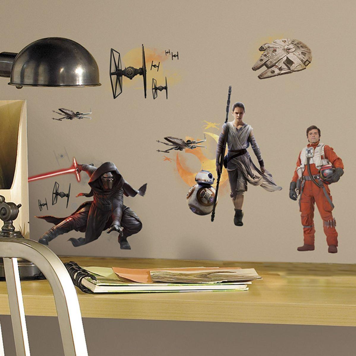 STAR WARS EPISODE VII Stickers repositionnables géants Star Wars
