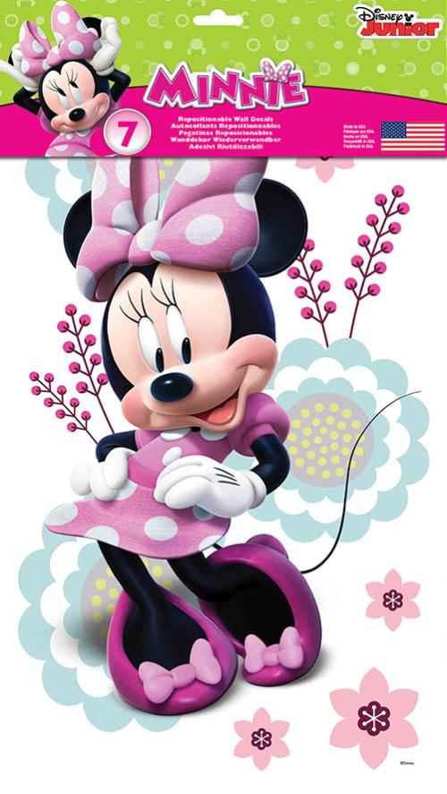 Disney Minnie Mouse Stickers Repositionnables De Minnie Personnage De Disney Leroy Merlin