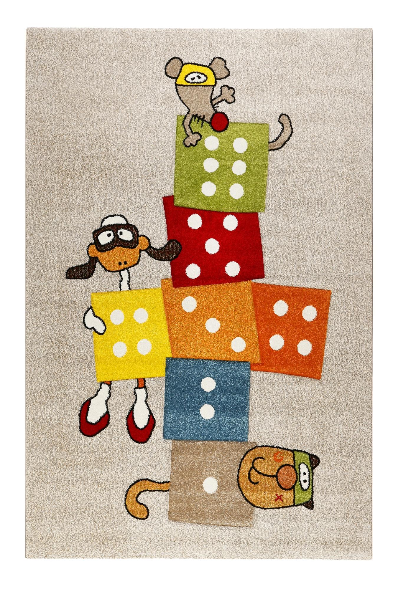 Sigikid 49520 - Gioco di birilli con 6 figure di animali, Multicolore