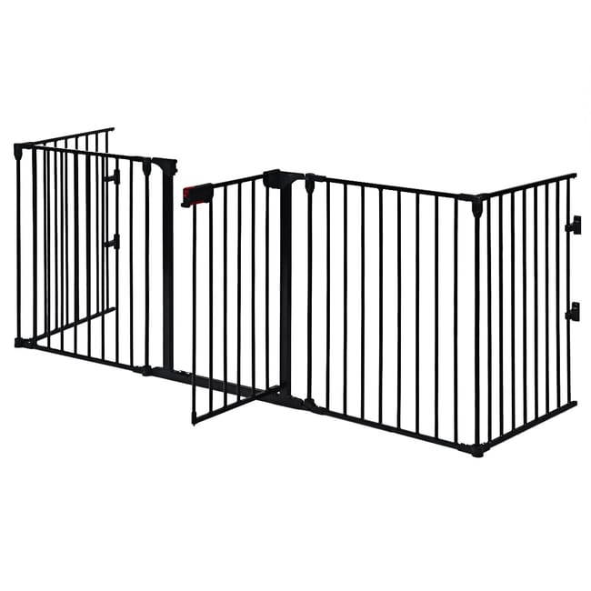 Barriere De Securite Pour Enfant Animaux 290 X 74 Cm 5 Panneaux Protection Cheminee Utilisation Murale Ou Autoportante Noir Leroy Merlin Barriere De Securite Pour Enfant Animaux 290 X 74 Cm 5 Panneaux Protection Cheminee Utilisation Murale Ou Autoportante Noir Leroy Merlin
