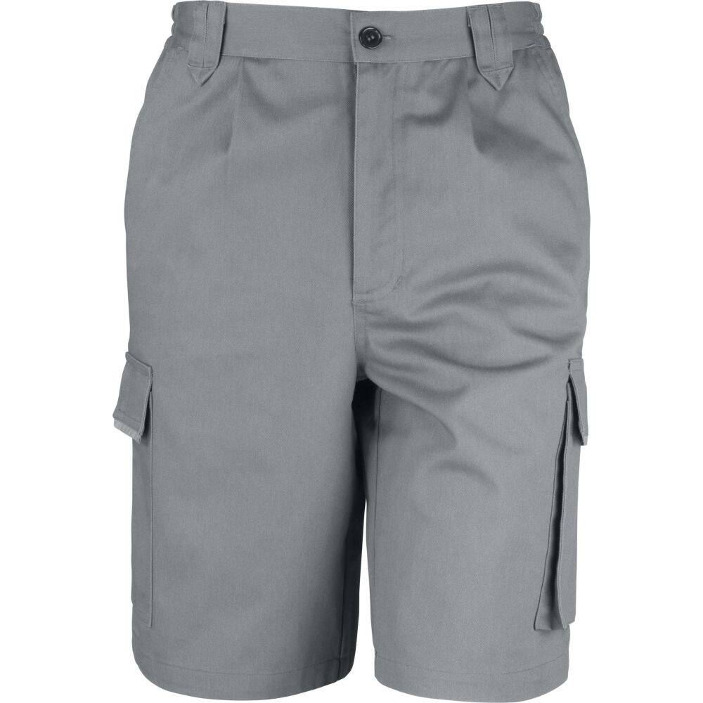 Short de travail Action Work Guard Result Gris Clair L Leroy Merlin