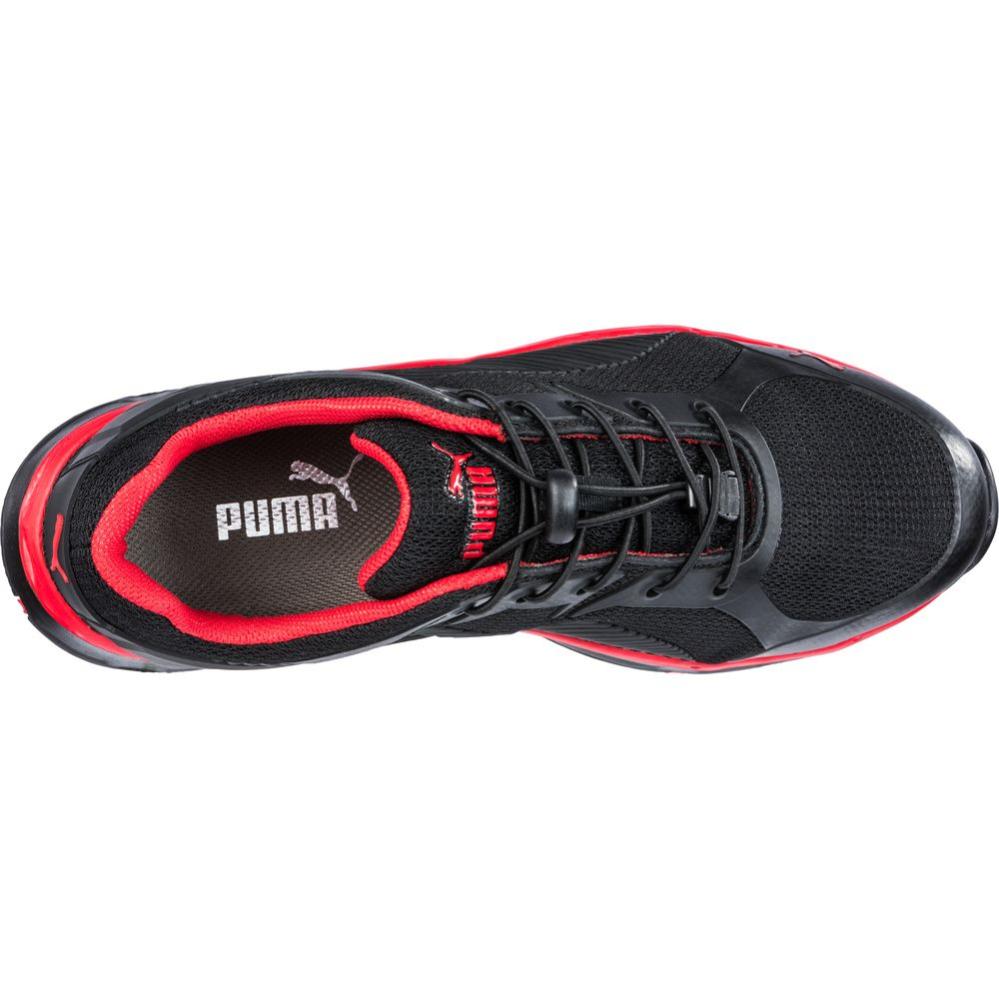 puma noir rouge