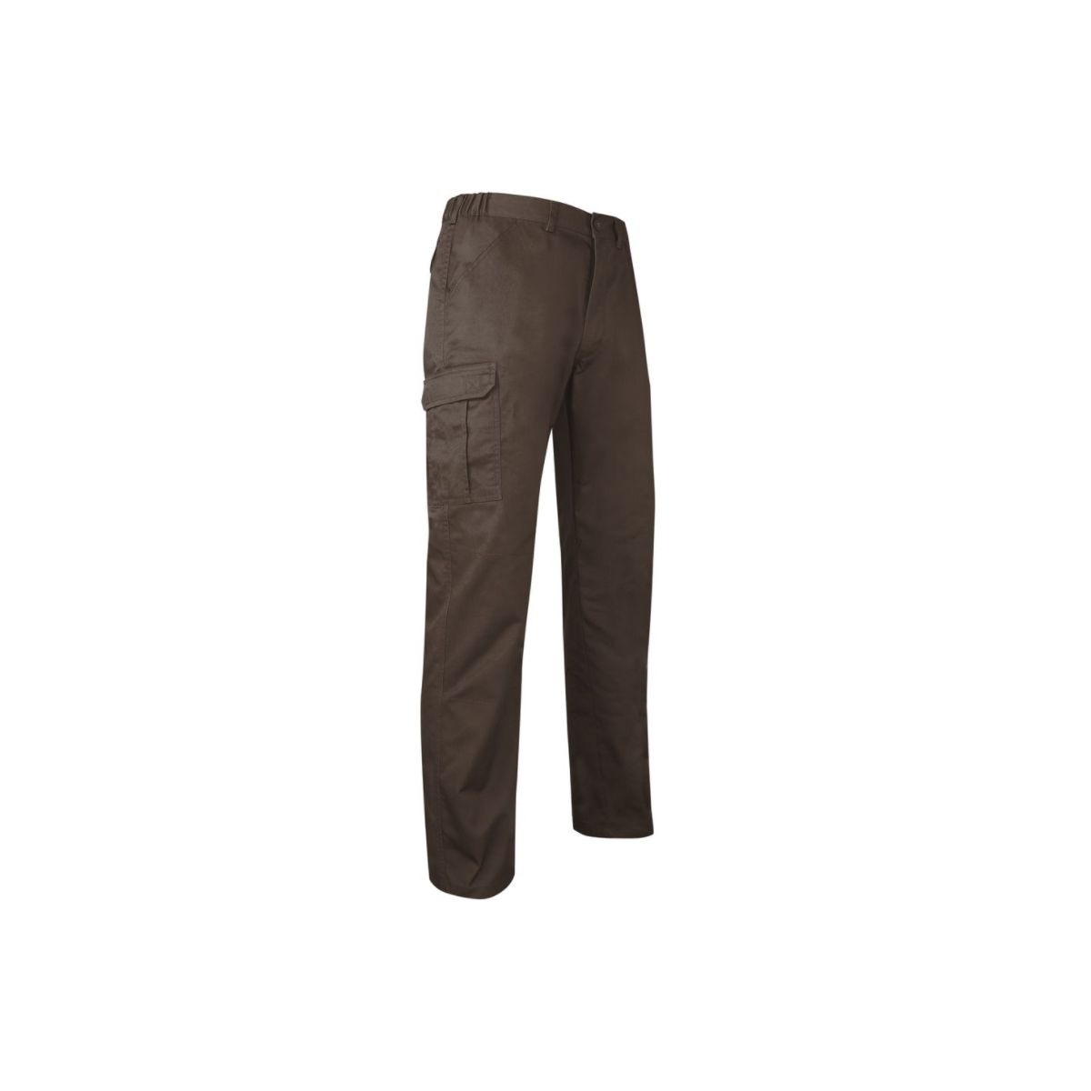 Pantalon de travail DAIM multipoches marron - LMA - Taille 38