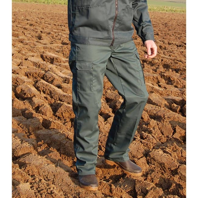 Pantalon de travail SCIE multipoches vert LMA Taille 36