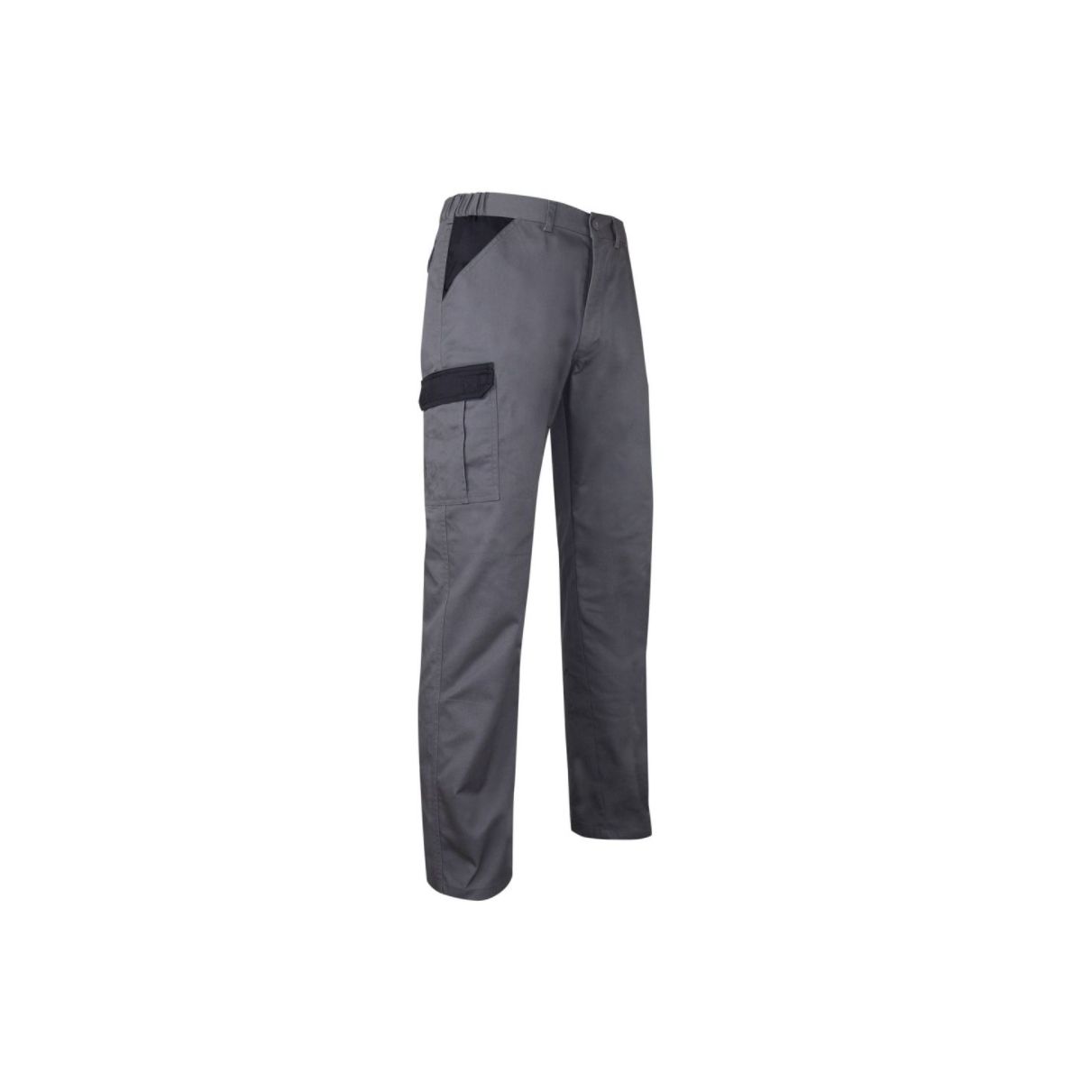 Pantalon de travail PERCEUSE multipoches gris/noir - LMA - Taille 46