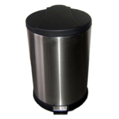 ASelected Pattumiera A Pedale 6 Litri Acciaio Inox - Per Bagno, Camera, Ufficio - Anti-impronta - 5
