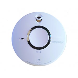 Détecteur de fumée pour la maison, détecteur de fumée WiFi avec batterie  remplaçable, compatible avec l'application Wisualarm Home Security,  certifié TÜV conforme à la norme EN 14604 (lot de 1) : 