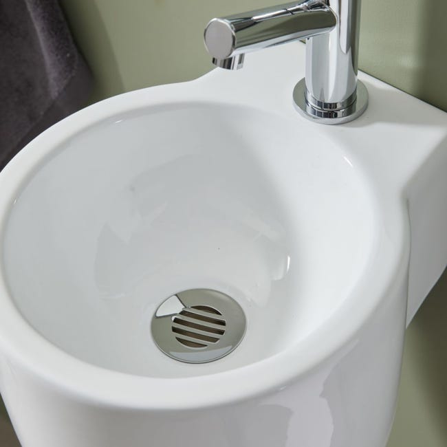 Bonde de vidage universelle fixe pour vasque et lavabo