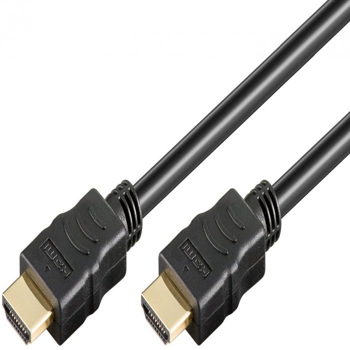 Conecticplus - Câble HDMI 2.0 Ultra HD 4K 60Hz 15m - Noir