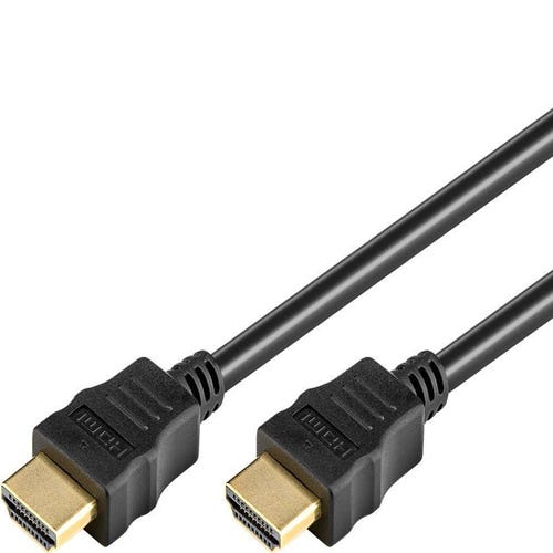 Câble HDMI 2.1 Ultra HD 8K 60Hz / 4K 120Hz 1m Noir