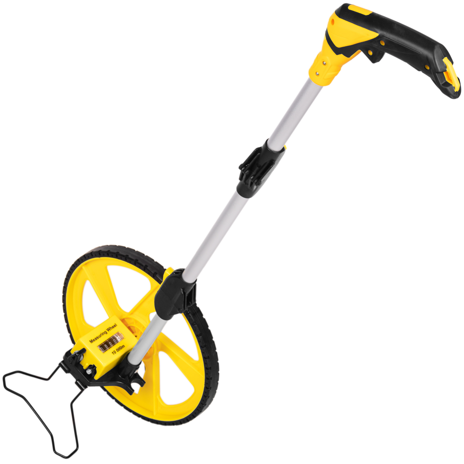 blendivt Roue de Mesure de Distance Odomètre Pliable de Haute Précision Mécanique Roue de Mesure de Distance 0-9999.9M 