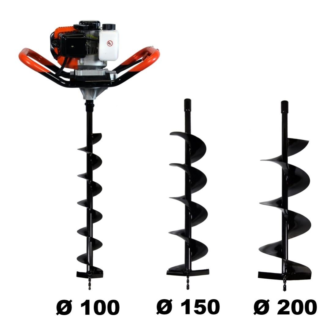 Set di 3 punte per trapano a gradini da 4-12 mm/4-20 mm/4-32 mm, punte