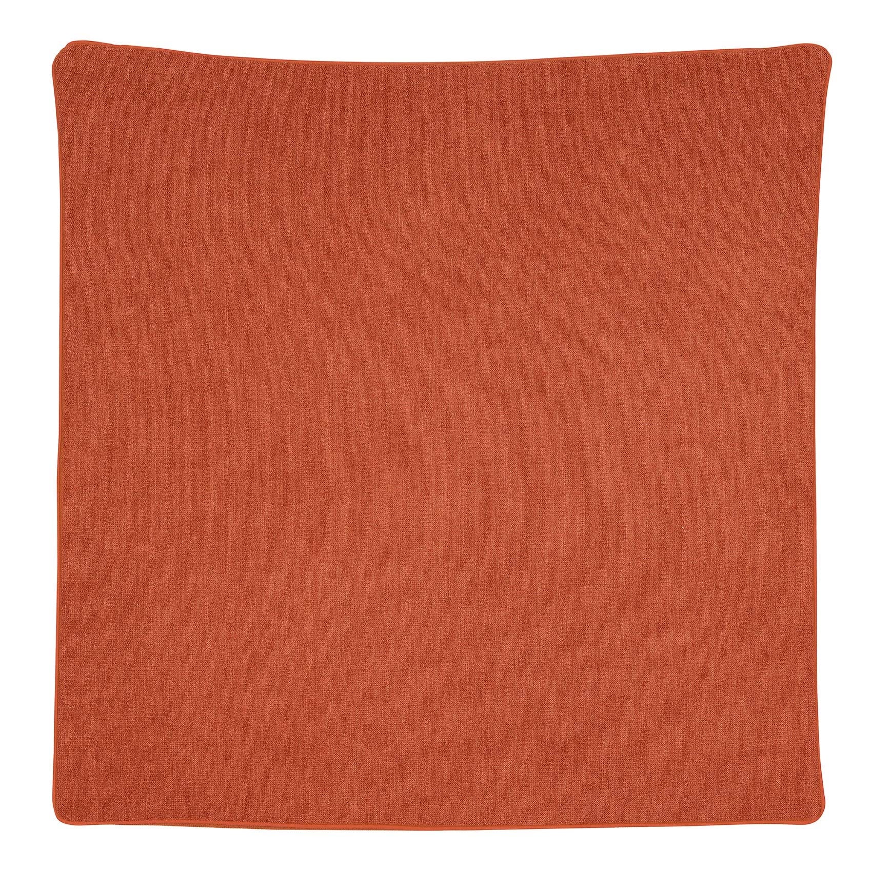 Housse de coussin rouge en velours-60x60 cm uni